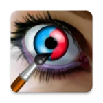 color eyes android application logo